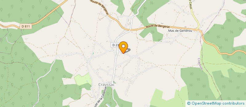 localisation de l'entreprise SCI ANGUENOT  CRAYSSAC