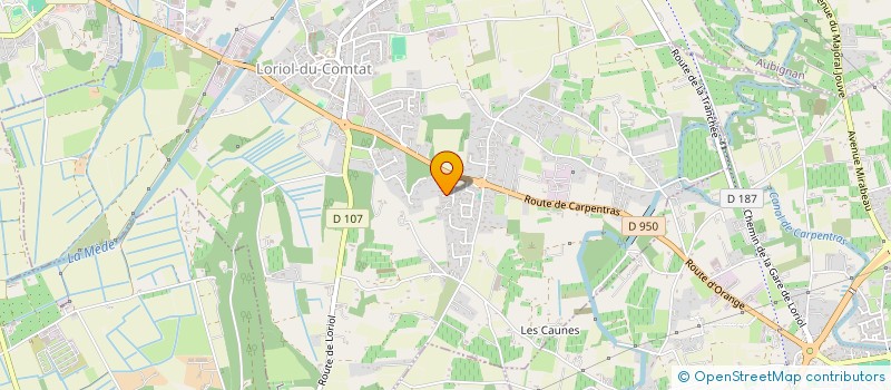 localisation de l'entreprise SCI ANGY  VILLEVIEILLE