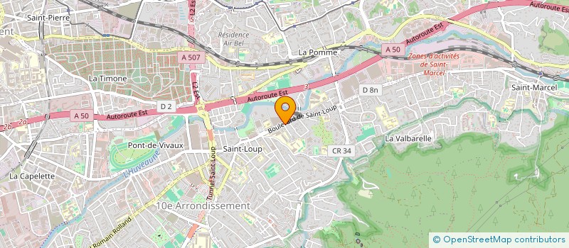 localisation de l'entreprise SCI ANH CA à MARSEILLE