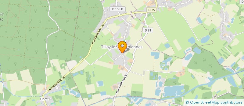 localisation de l'entreprise SCI ANHAME à TILLOY-LEZ-MARCHIENNES