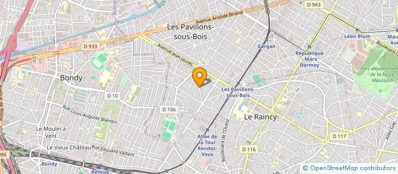 localisation de l'entreprise SCI ANI à LES PAVILLONS-SOUS-BOIS
