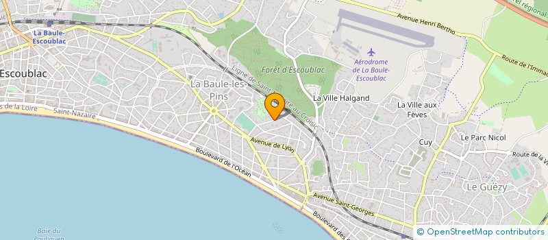 localisation de l'entreprise SCI ANICER  LA BAULE-ESCOUBLAC