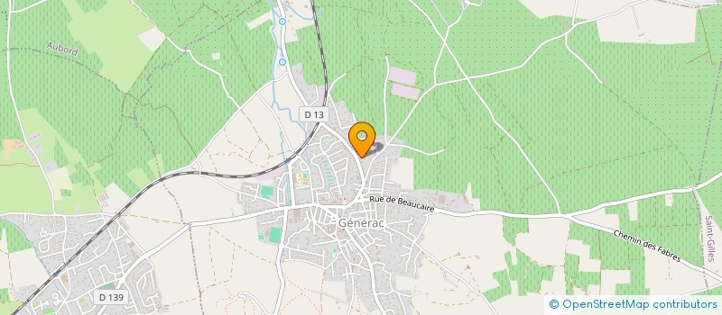 localisation de l'entreprise SCI ANIGIL  GENERAC