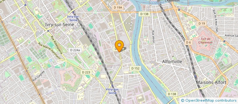 localisation de l'entreprise SCI ANIKERCO à IVRY-SUR-SEINE