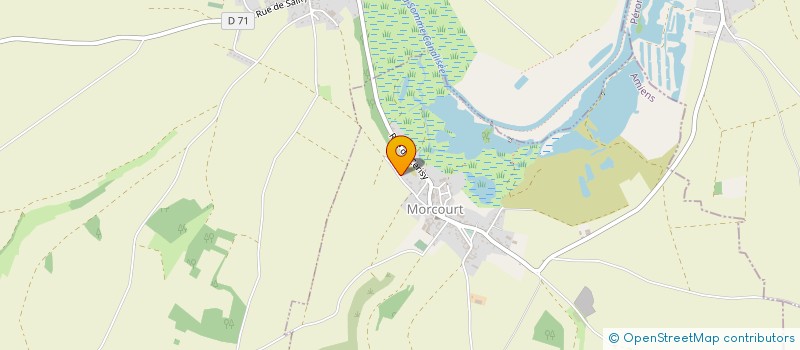 localisation de l'entreprise SCI ANIMA  BRAY-SUR-SOMME