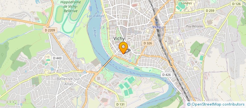 localisation de l'entreprise SCI ANIMAR  ABREST