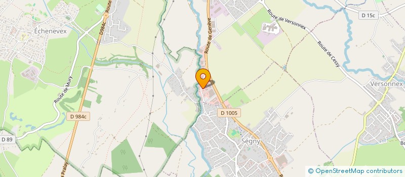 localisation de l'entreprise SCI ANIMAUX DE COMPAGNIE  CESSY