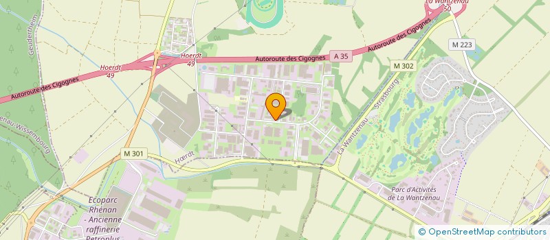 localisation de l'entreprise SCI ANIMEN  HRDT