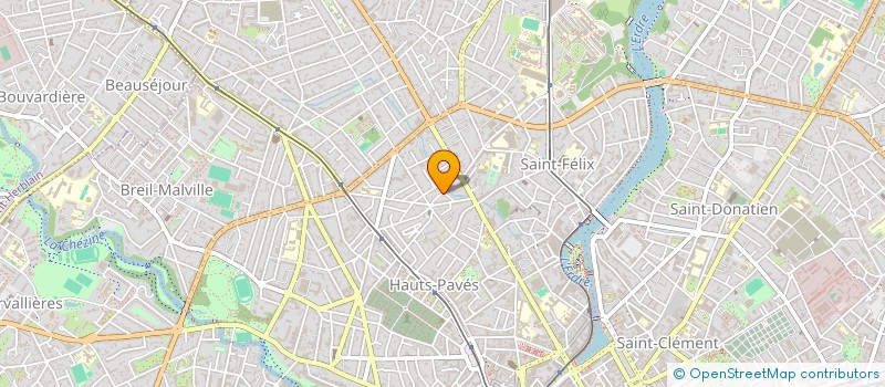 localisation de l'entreprise SCI ANIPOL à NANTES