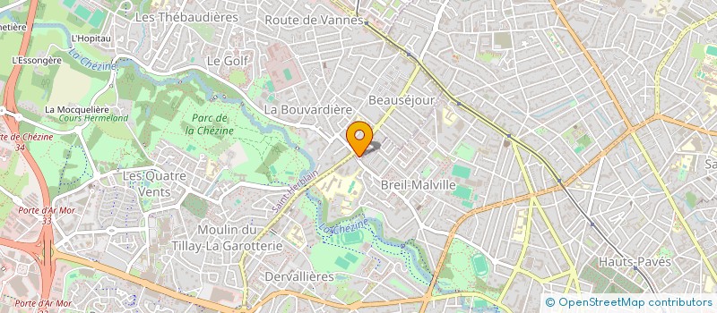 localisation de l'entreprise SCI ANIS  SAINT-HERBLAIN