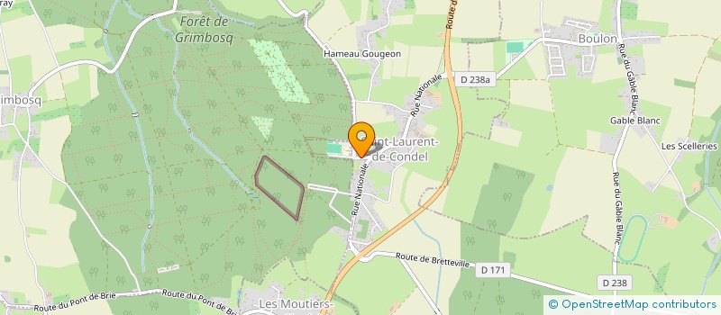 localisation de l'entreprise SCI ANIS à SAINT-LAURENT-DE-CONDEL