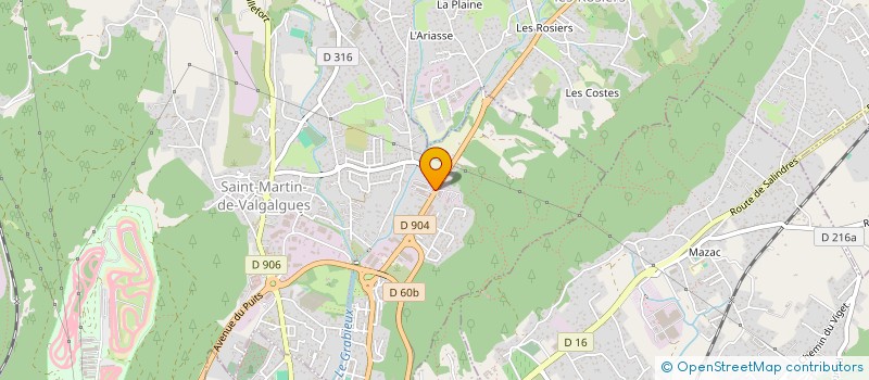 localisation de l'entreprise SCI ANIS  SAINT-MARTIN-DE-VALGALGUES