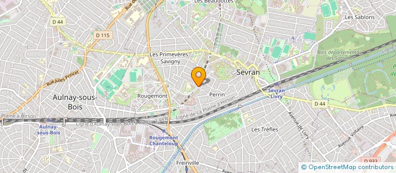 localisation de l'entreprise SCI ANISLYES à SEVRAN