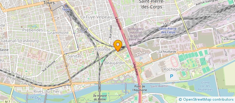 localisation de l'entreprise SCI ANISSIM  TOURS