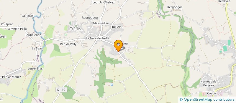 localisation de l'entreprise SCI ANITA  TREFLEZ