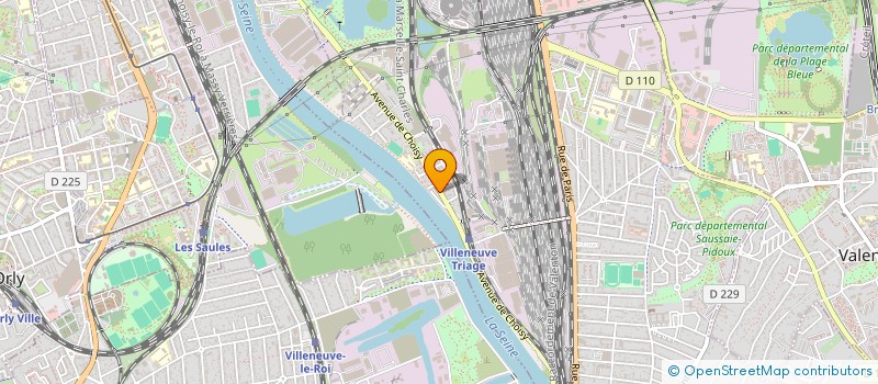 localisation de l'entreprise SCI ANITA GABRIEL  VITRY-SUR-SEINE