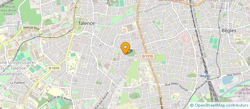 localisation de l'entreprise SCI ANIVI  TALENCE