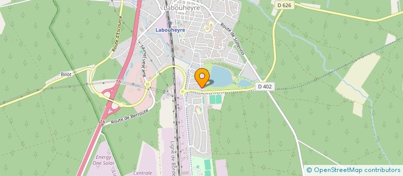 localisation de l'entreprise SCI ANIWEL  LABOUHEYRE