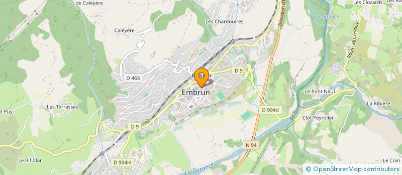 localisation de l'entreprise SCI ANIX  SAVINES-LE-LAC