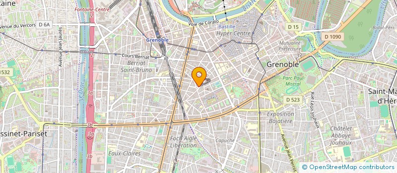 localisation de l'entreprise SCI ANJ  ROISSARD