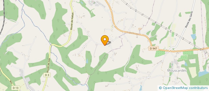 localisation de l'entreprise SCI ANJ  ESTIBEAUX