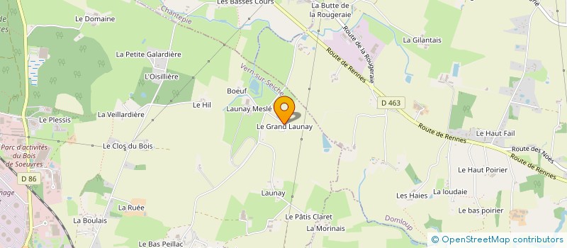 localisation de l'entreprise SCI ANJ  VERN-SUR-SEICHE