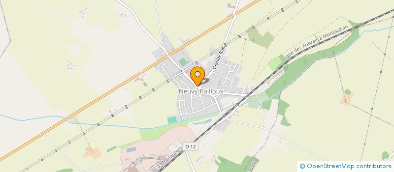 localisation de l'entreprise SCI ANJALUPHANIE à NEUVY-PAILLOUX