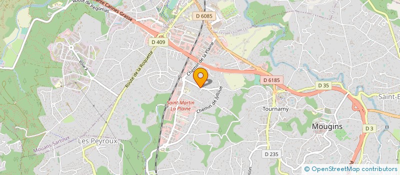 localisation de l'entreprise SCI ANJE  MOUGINS