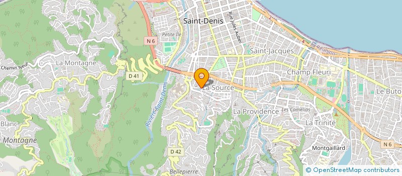 localisation de l'entreprise SCI ANJES à SAINT-DENIS