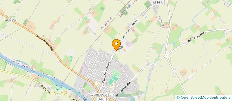 localisation de l'entreprise SCI ANJESOCAT à QUESNOY-SUR-DEULE