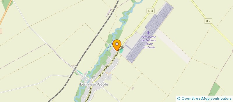 localisation de l'entreprise SCI ANJOU  ECURY-SUR-COOLE