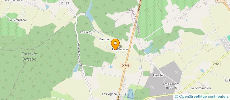 localisation de l'entreprise SCI ANJOU BRETAGNE à ANGERS