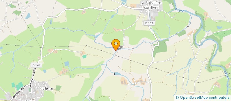 localisation de l'entreprise SCI ANJOU FRANCHE COMTE à MAUGES-SUR-LOIRE