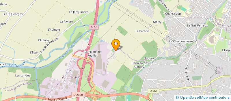 localisation de l'entreprise SCI ANJOU GEBHARD à PANNES