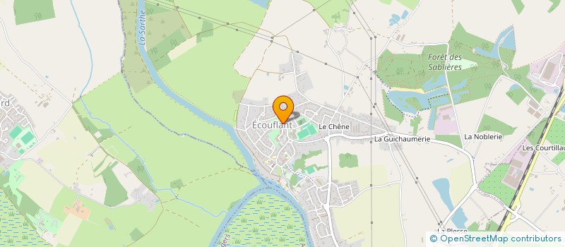 localisation de l'entreprise SCI ANJOU LORRAINE à ANGERS