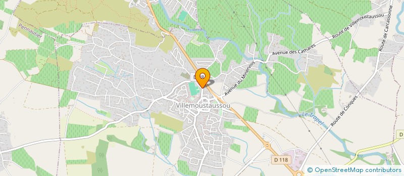 localisation de l'entreprise SCI ANJU à VILLEMOUSTAUSSOU