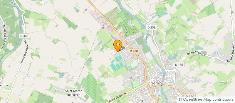 localisation de l'entreprise SCI ANKALEX  NERAC