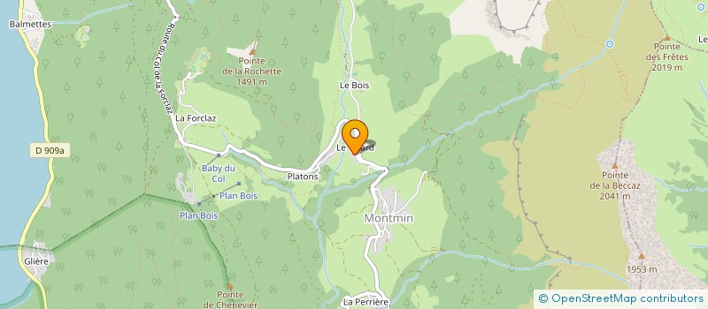 localisation de l'entreprise SCI ANKAR  VAL DE CHAISE