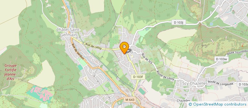 localisation de l'entreprise SCI ANKARA  LESSY