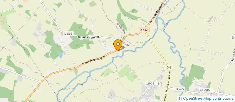 localisation de l'entreprise SCI ANKATA  SABAILLAN