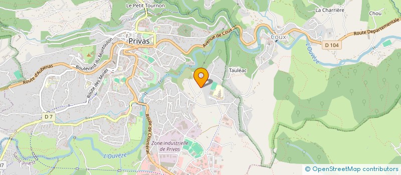 localisation de l'entreprise SCI ANKETOVIN  PRIVAS