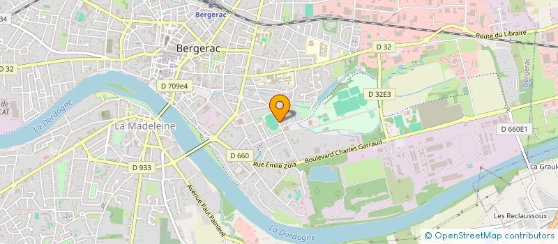 localisation de l'entreprise SCI ANKOR à BERGERAC