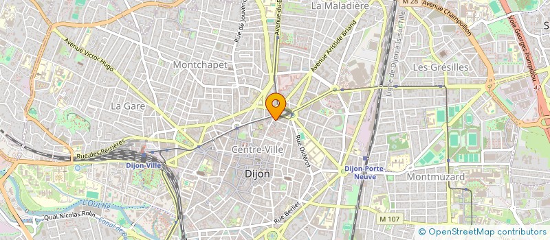 localisation de l'entreprise SCI ANKOR à DIJON