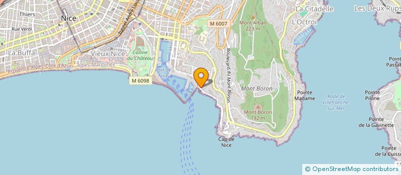 localisation de l'entreprise SCI ANKRAGE à NICE