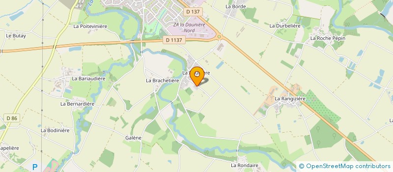 localisation de l'entreprise SCI ANLION IMMO à MONTAIGU-VENDEE