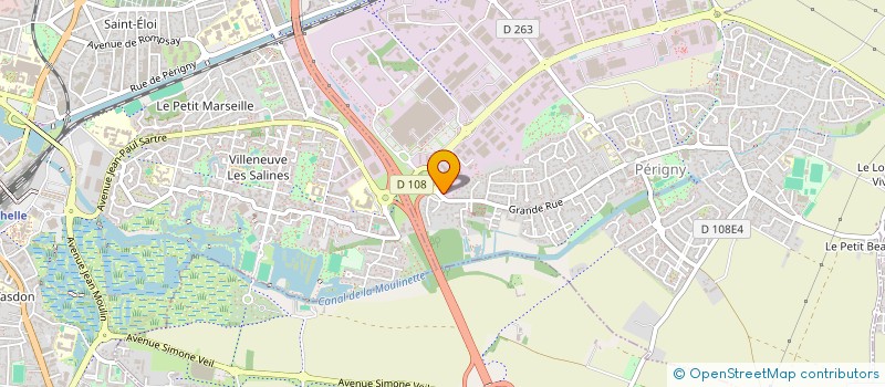 localisation de l'entreprise SCI ANLOTTE  PERIGNY