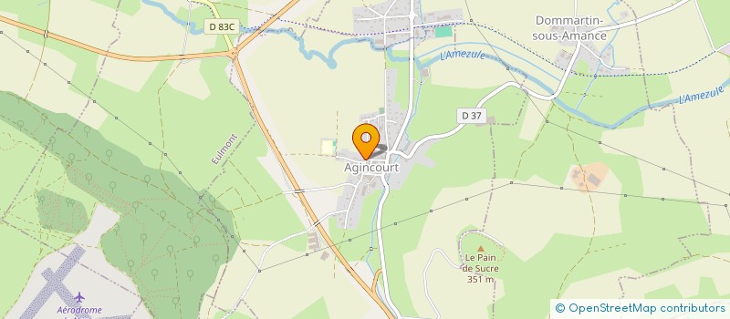 localisation de l'entreprise SCI ANMAJEGA  AGINCOURT