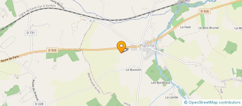 localisation de l'entreprise SCI ANMAREKA à SAINT-PIERRE-DES-LOGES