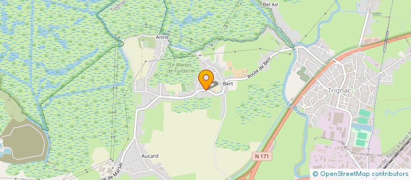 localisation de l'entreprise SCI ANMATT  TRIGNAC