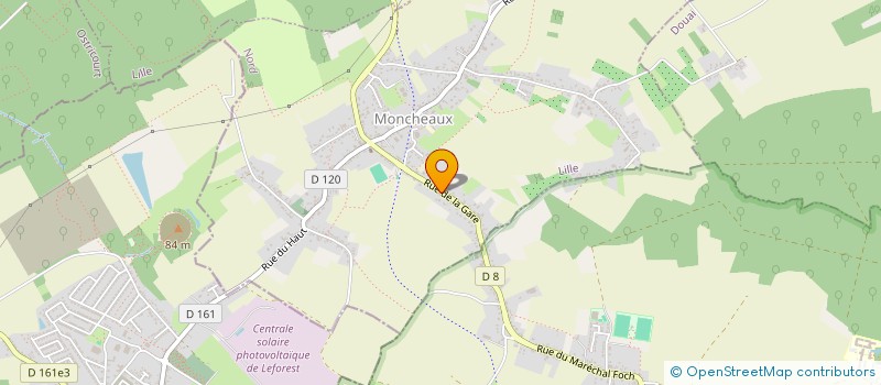 localisation de l'entreprise SCI ANMC  MONCHEAUX